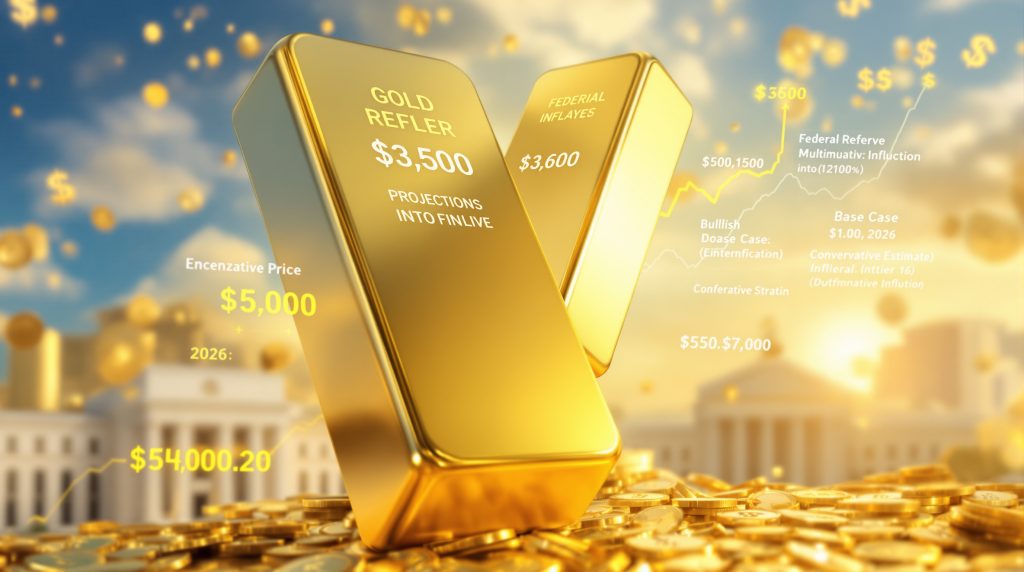 Goldman Sachs предсказывает рост золота до $5000 за унцию